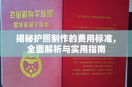 青神揭秘护照制作的费用标准，全面解析与实用指南