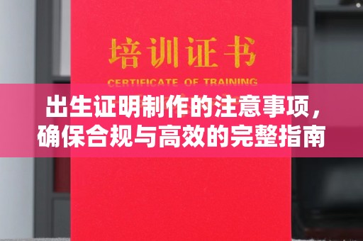 青神出生证明制作的注意事项，确保合规与高效的完整指南
