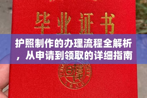 青神护照制作的办理流程全解析，从申请到领取的详细指南